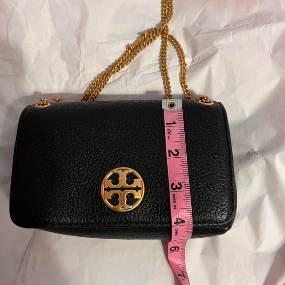 Tory Burch black leather Chelsea evening mini bag - Picture 11 of 13